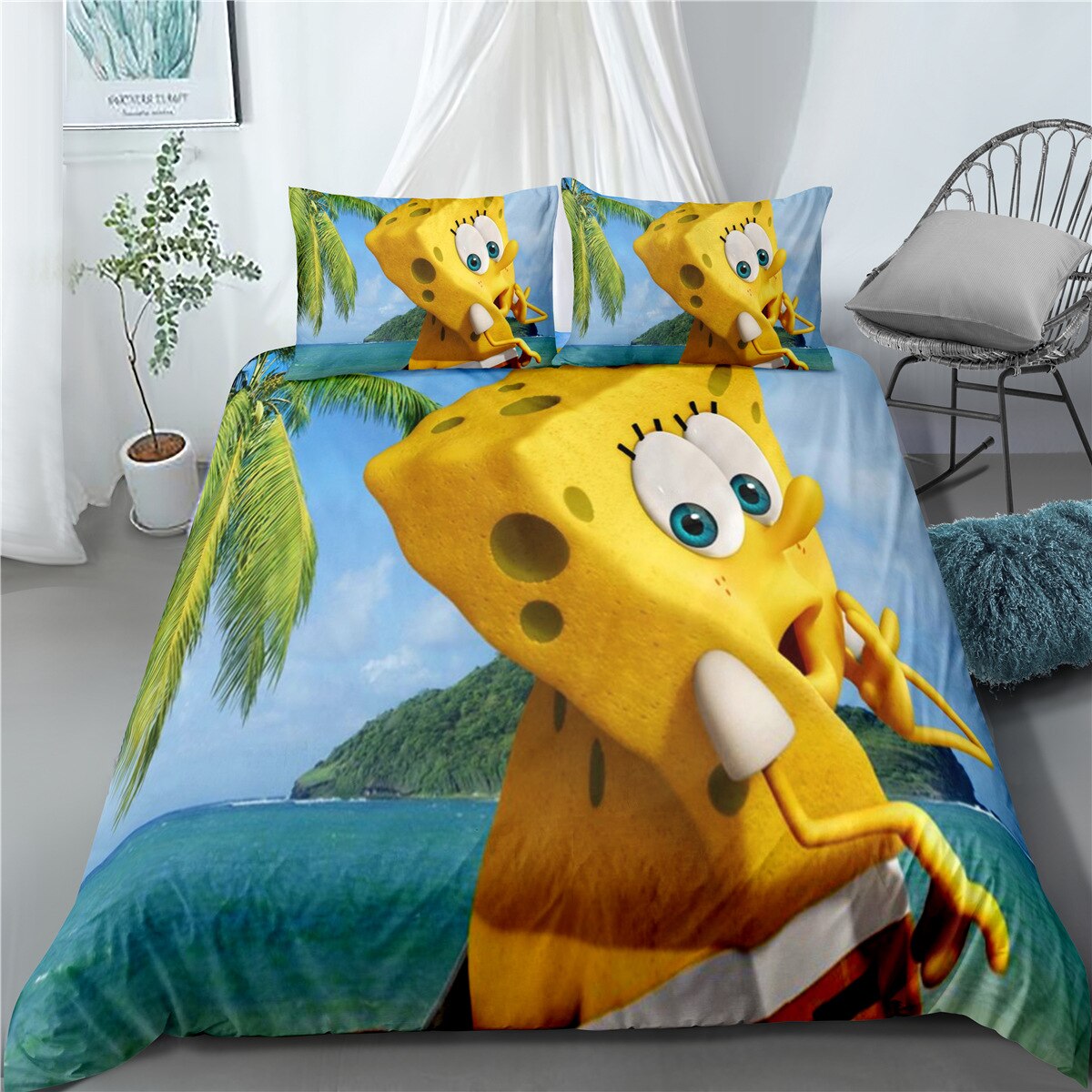 Copripiumino Spongebob Mostra Il Sedere
