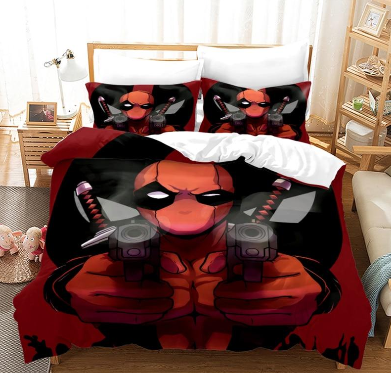 Copripiumino Doppia Pistola Deadpool