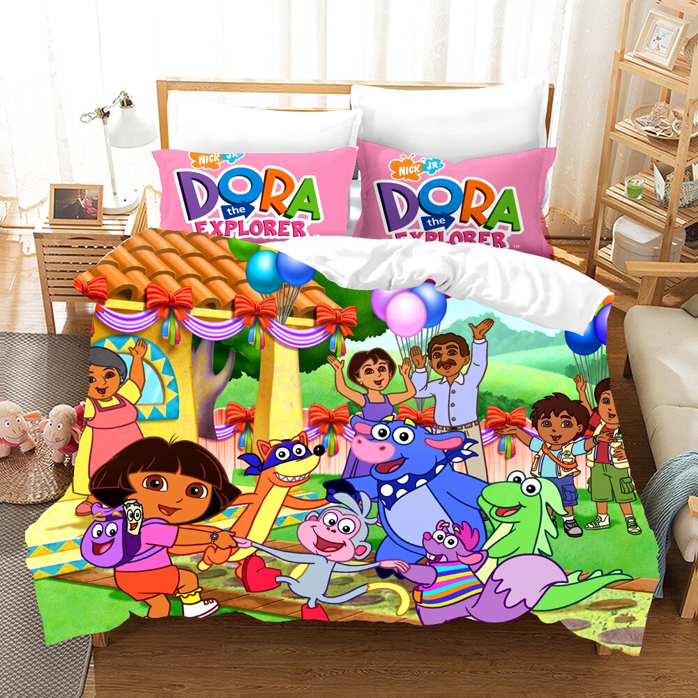 Copripiumino Della Famiglia Dora L'esploratrice