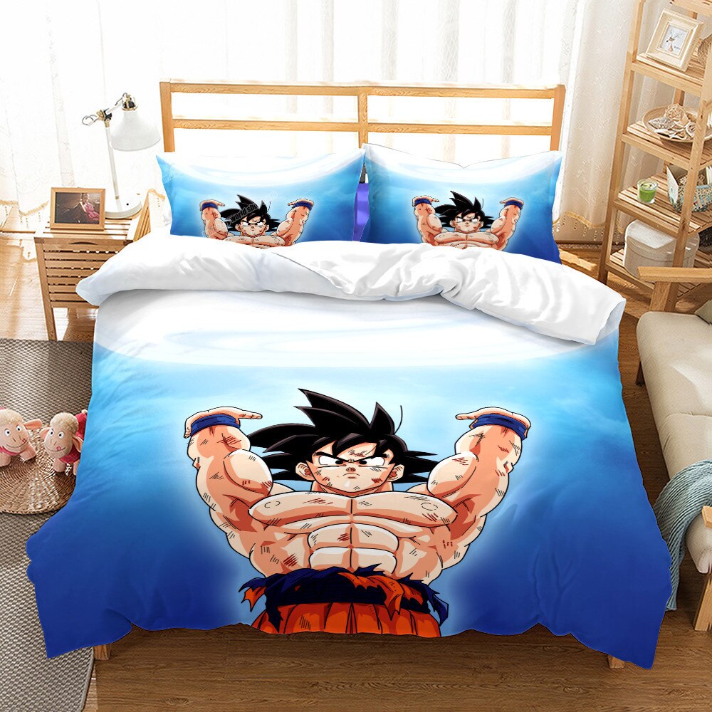 Copripiumino Dragon Ball Blu San Goku