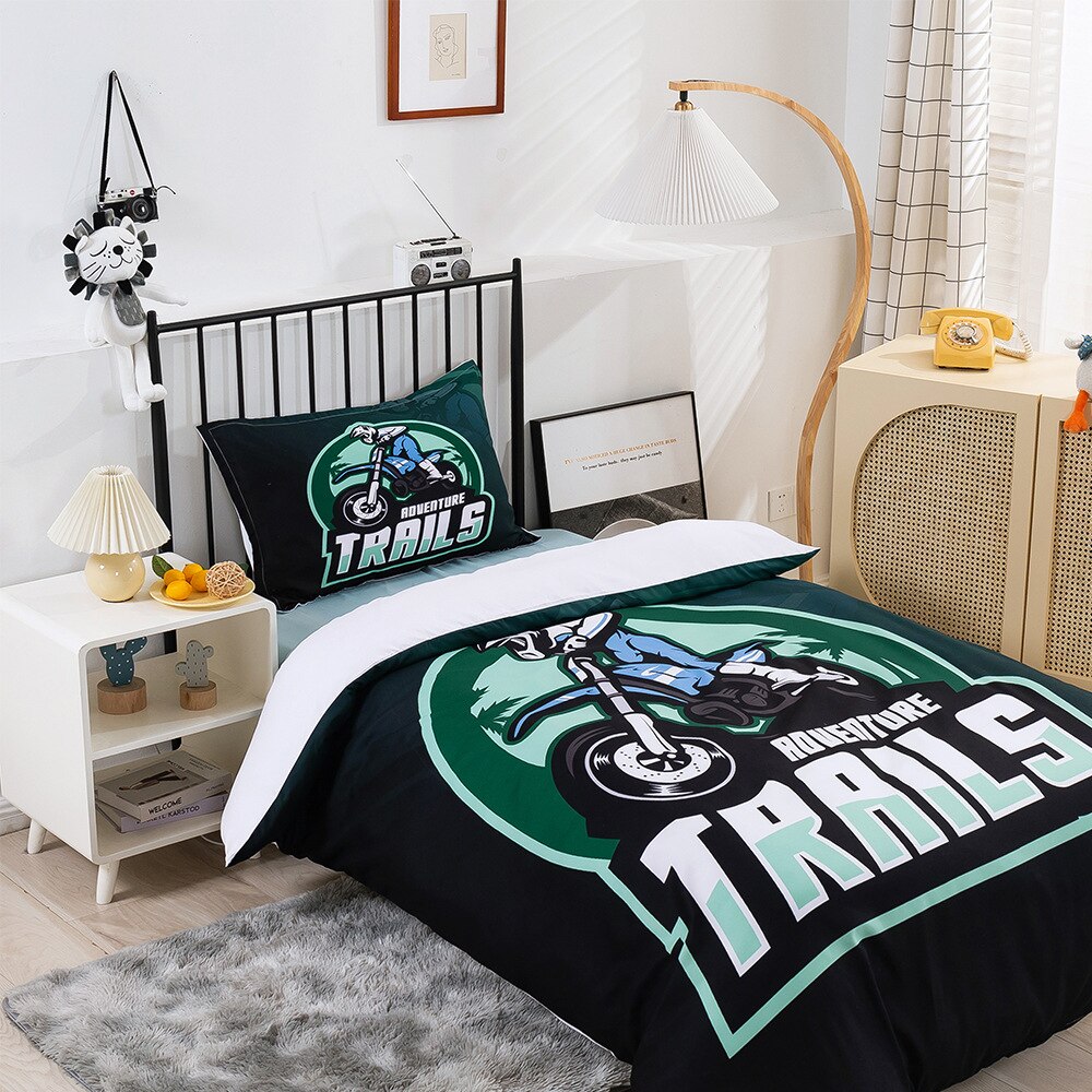 Copripiumino Per Bambino Moto Cross