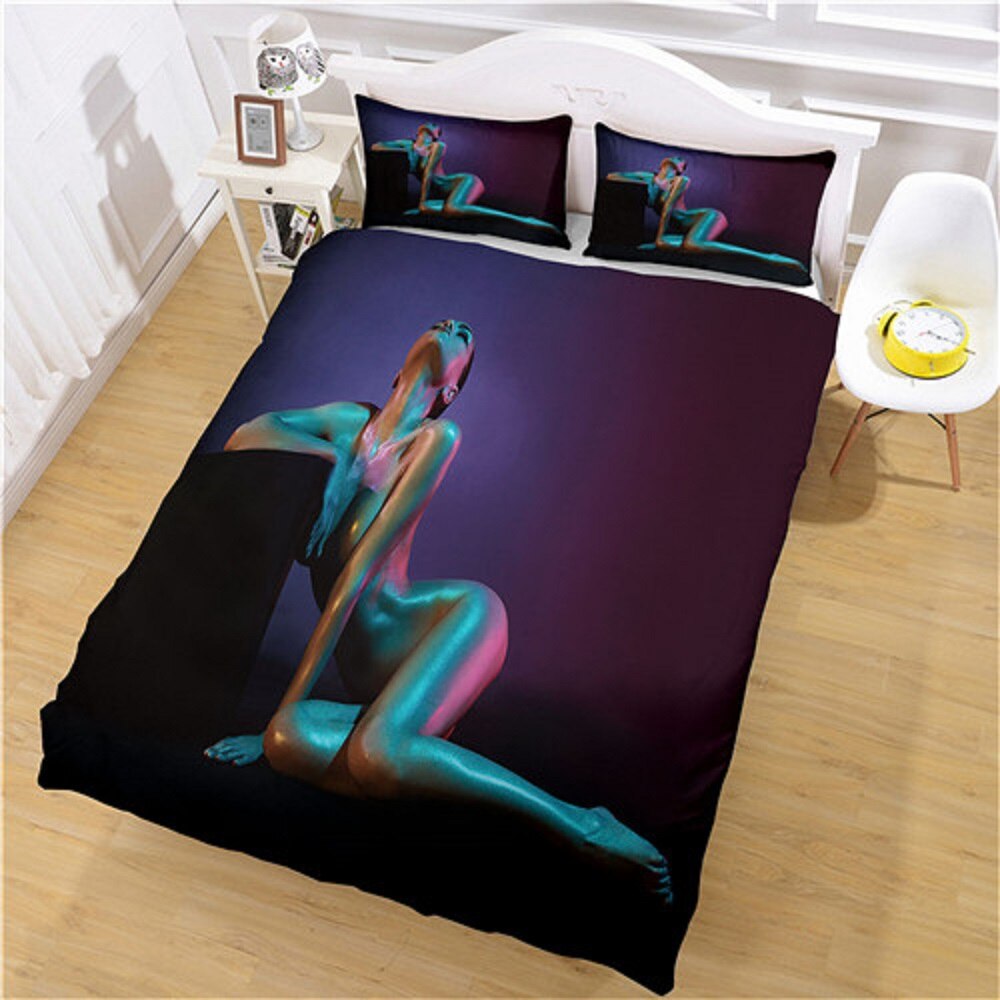 Copripiumino Donna Nuda Sexy