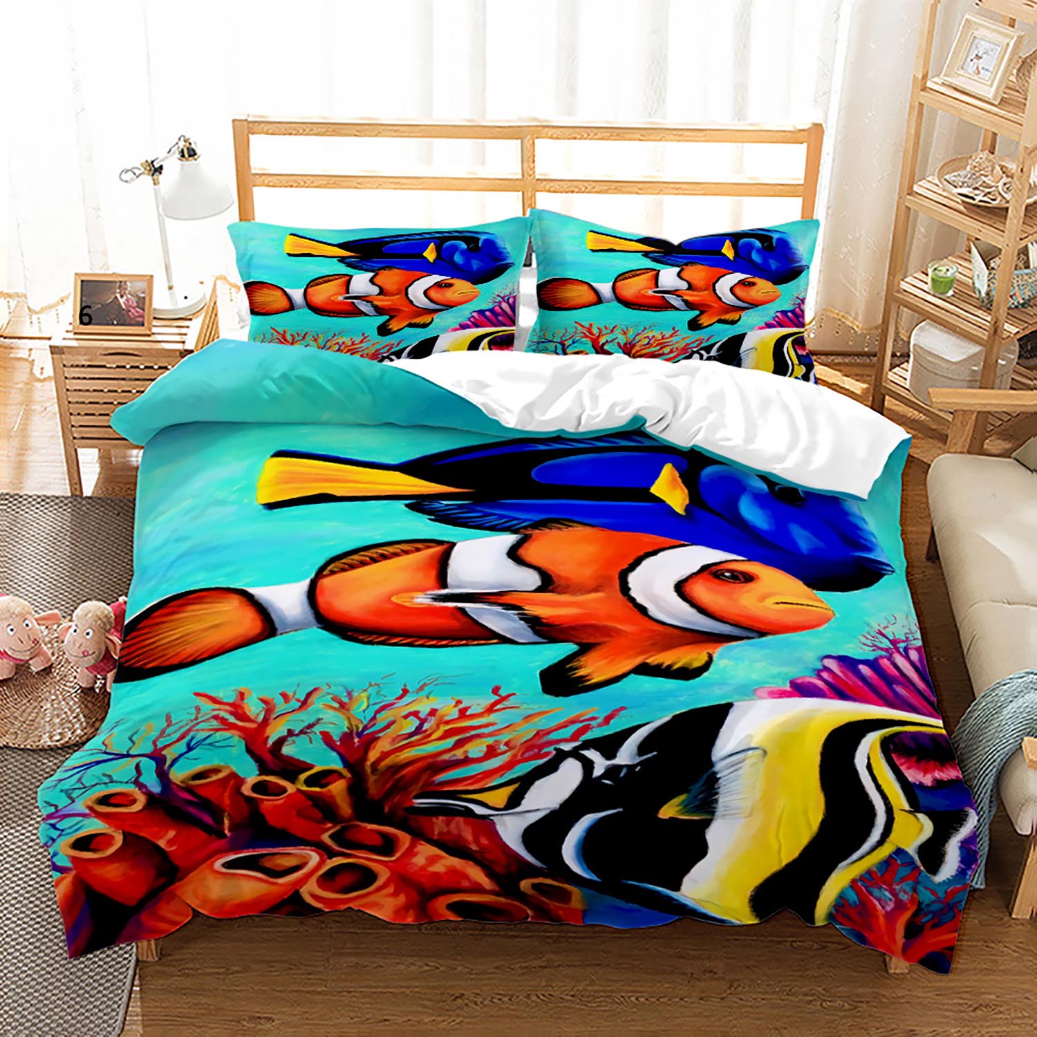 Copripiumino Dipinto Marinaio E Dory