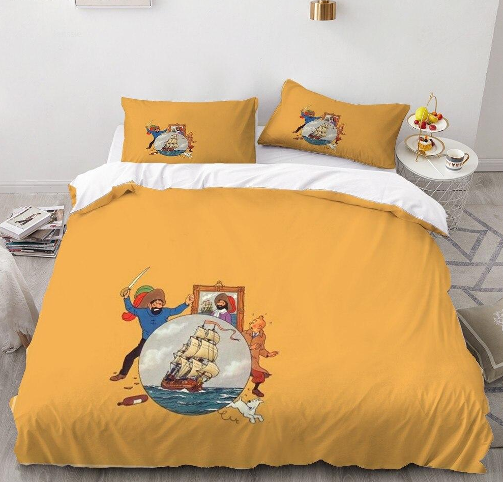 Copripiumino Tintin E Il Segreto Dell'unicorno