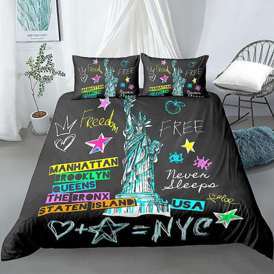 Copripiumino Vintage New York Teen Boy