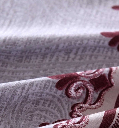 Copripiumino Bianco E Rosso