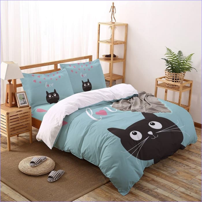 Copripiumino Chat Noir Love