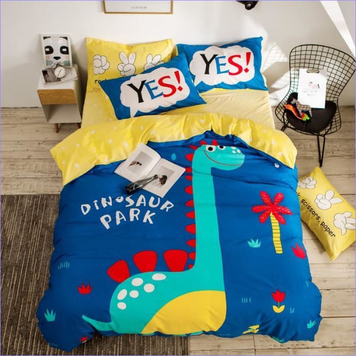 Copripiumino Dinosauro 140x200