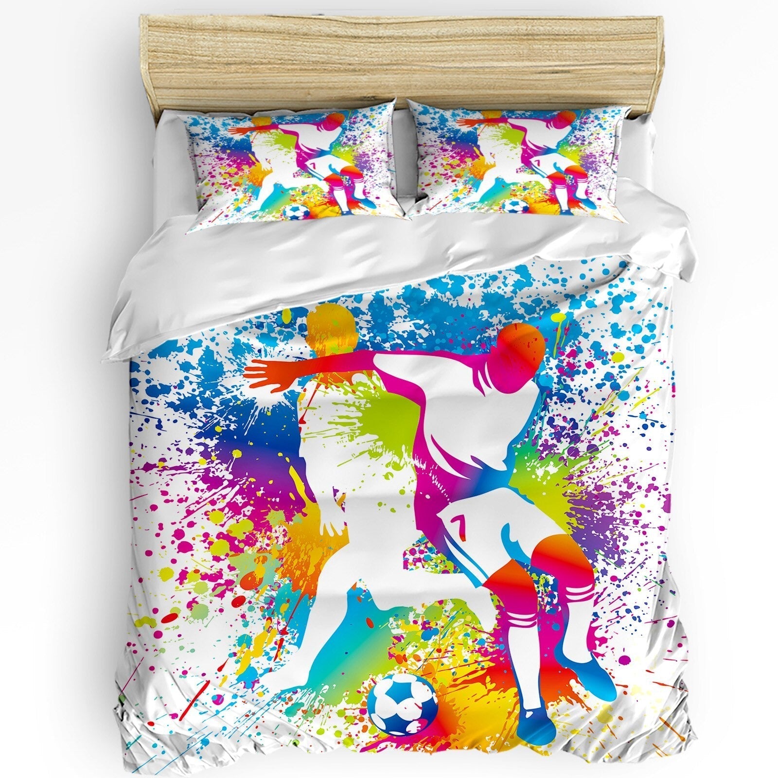 Copripiumino Da Calcio 1v1 Multicolore