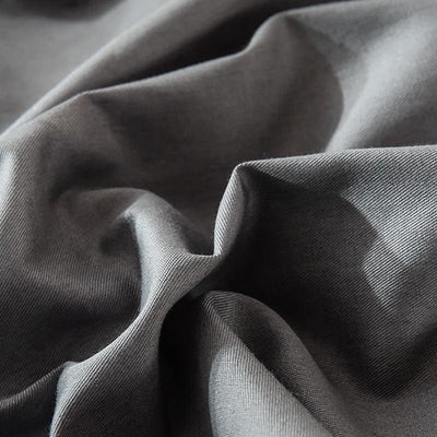 Copripiumino Grigio E Giallo Senape