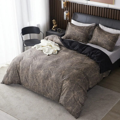 Copripiumino Marrone Scuro