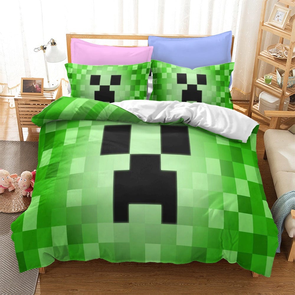 Copripiumino Minecraft Screeper