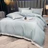 Set Biancheria Da Letto Grigio 100% Cotone