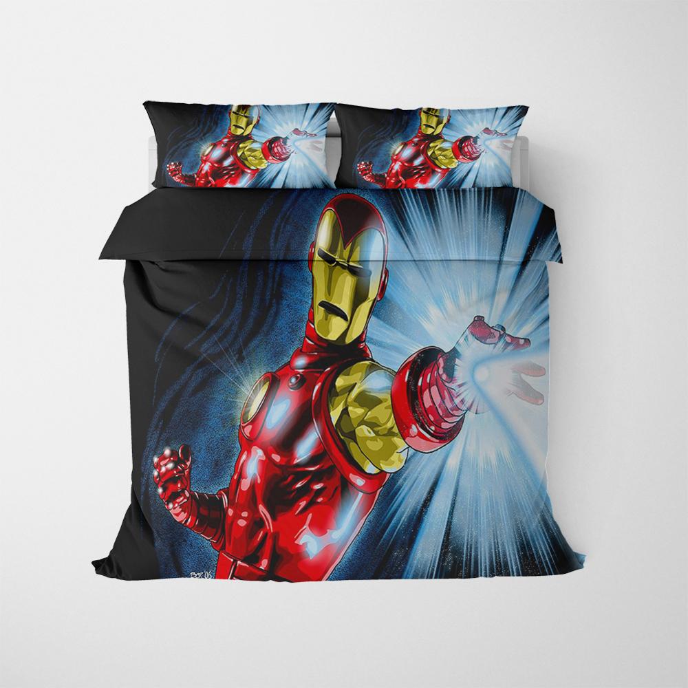 Copripiumino Avengers Iron Man Attack