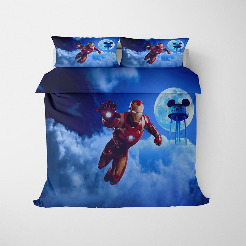 Copripiumino Avengers Iron Man Nel Cielo