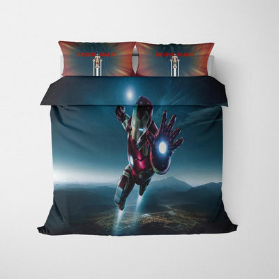 Copripiumino Avengers Iron Man In Pieno Volo