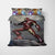 Copripiumino Avengers Iron Man Su Una Roccia