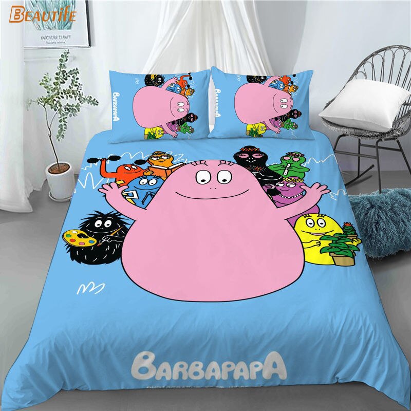 Copripiumino Famiglia Barbapapà