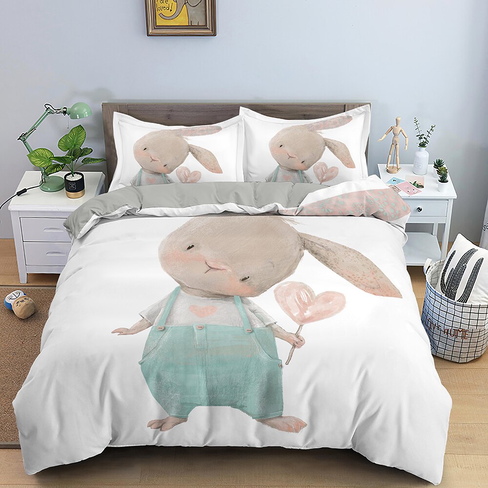 Copripiumino Baby Rabbit Per Bambini