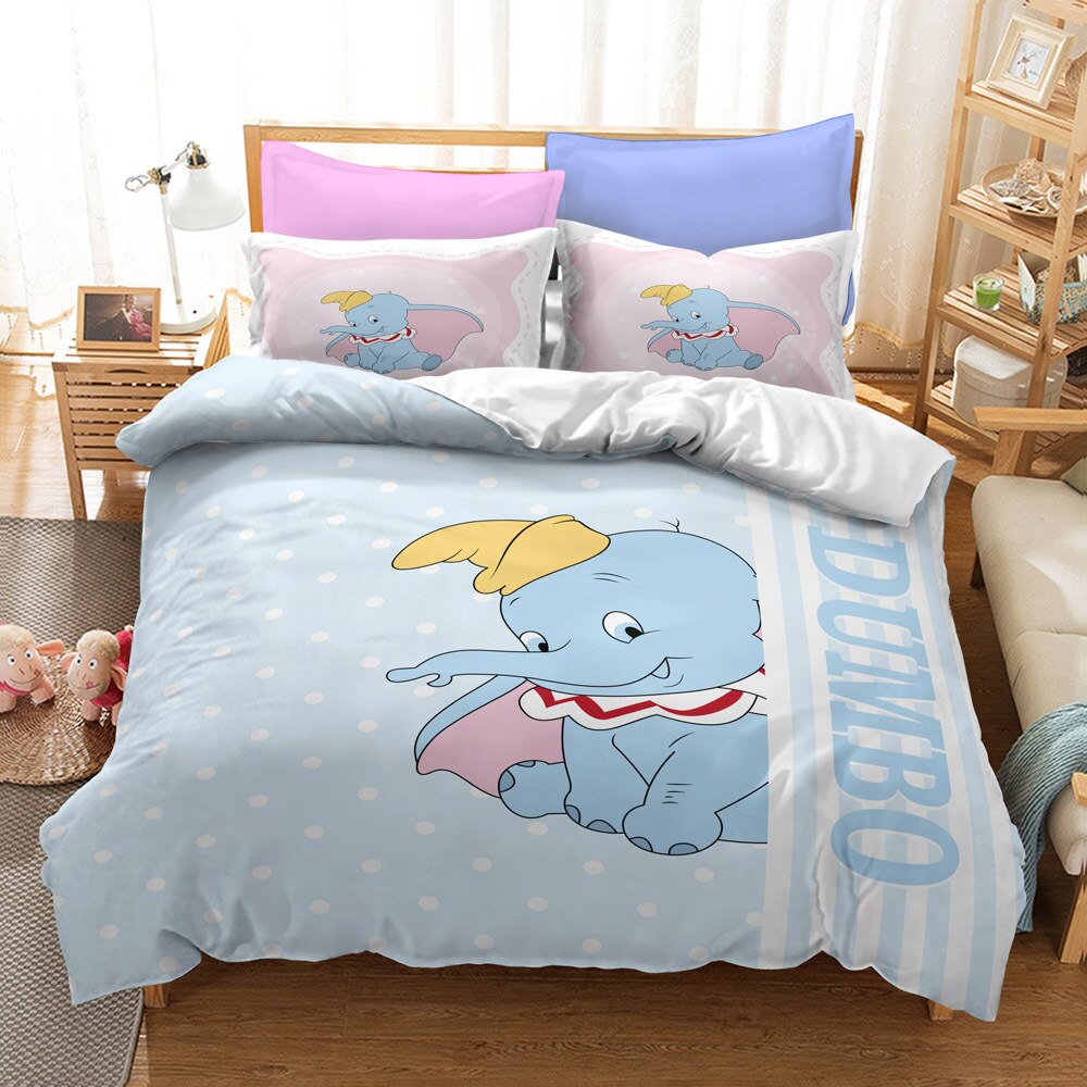 Copripiumino Blu Dumbo Seduto