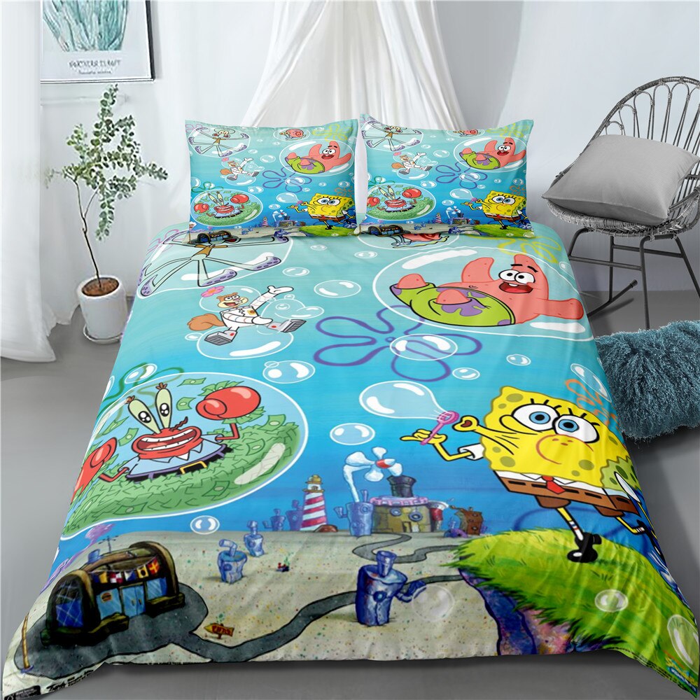 Copripiumino Spongebob Bubbles