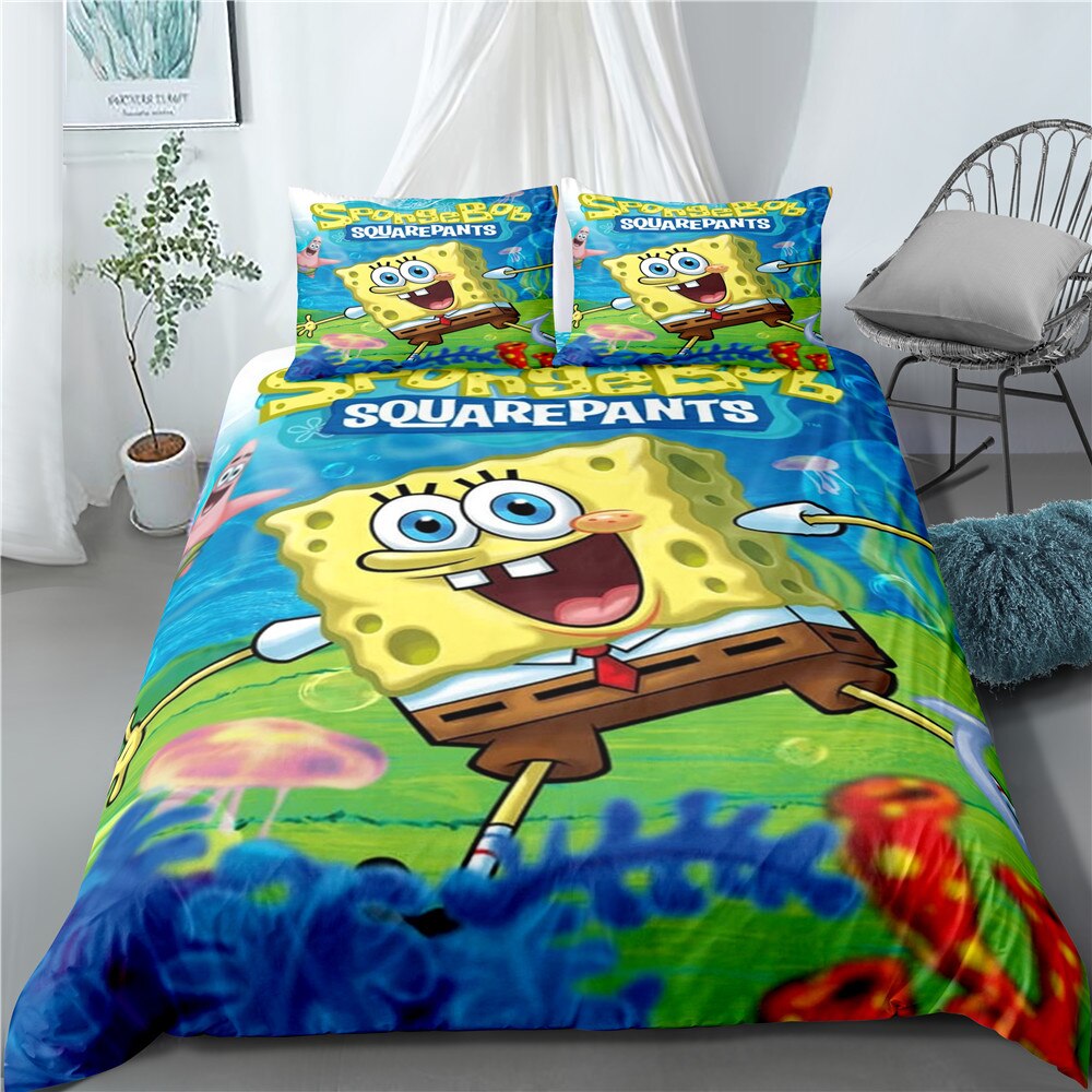 Copripiumino Spongebob Squarepants Corallo