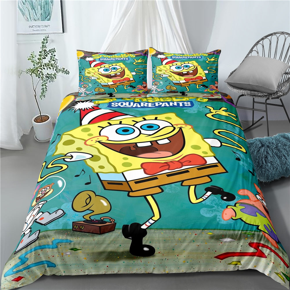 Copripiumino Spongebob Squarepants Music Party