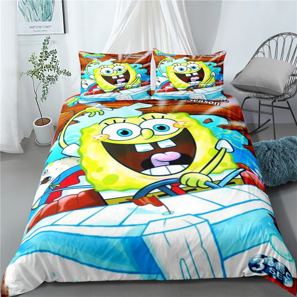 Copripiumino Per Auto Spongebob Squarepants