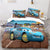 Copripiumino Cars Saetta Mcqueen Blu