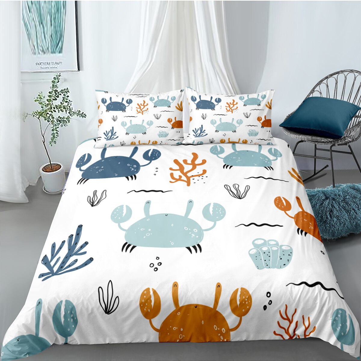 Copripiumino Granchi