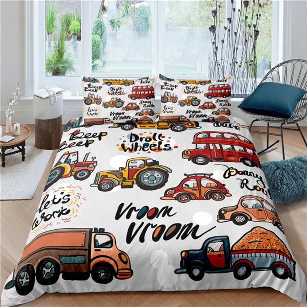 Costruzione Copripiumino Vroom Vroom