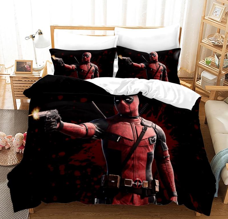 Copripiumino Pistola Deadpool