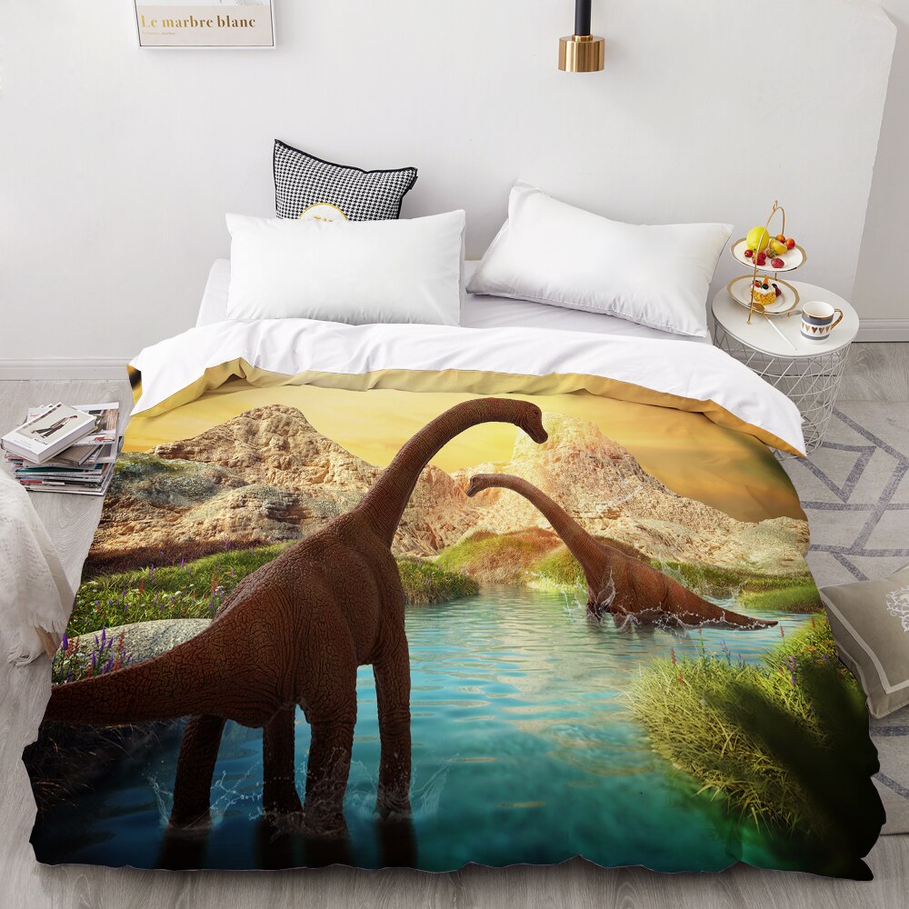 Copripiumino Grande Dinosauri Sauropodi