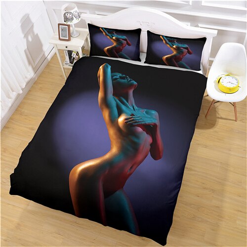 Copripiumino Donna Nuda