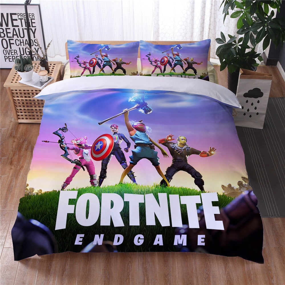 Copripiumino Fortnite Endgame