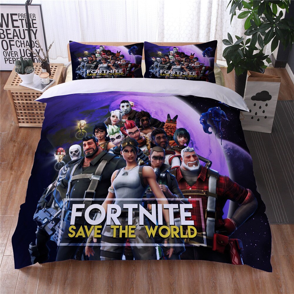Copripiumino Fortnite Salva Il Mondo