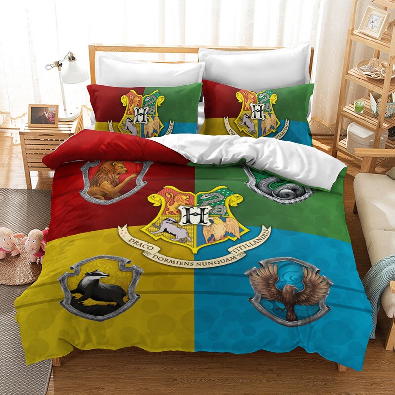 Copripiumino Harry Potter Quattro Colori