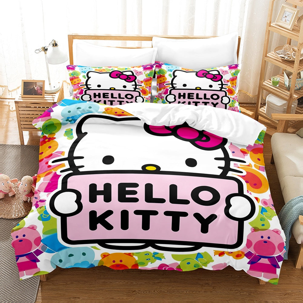 Copripiumino Hello Kitty Multicolore