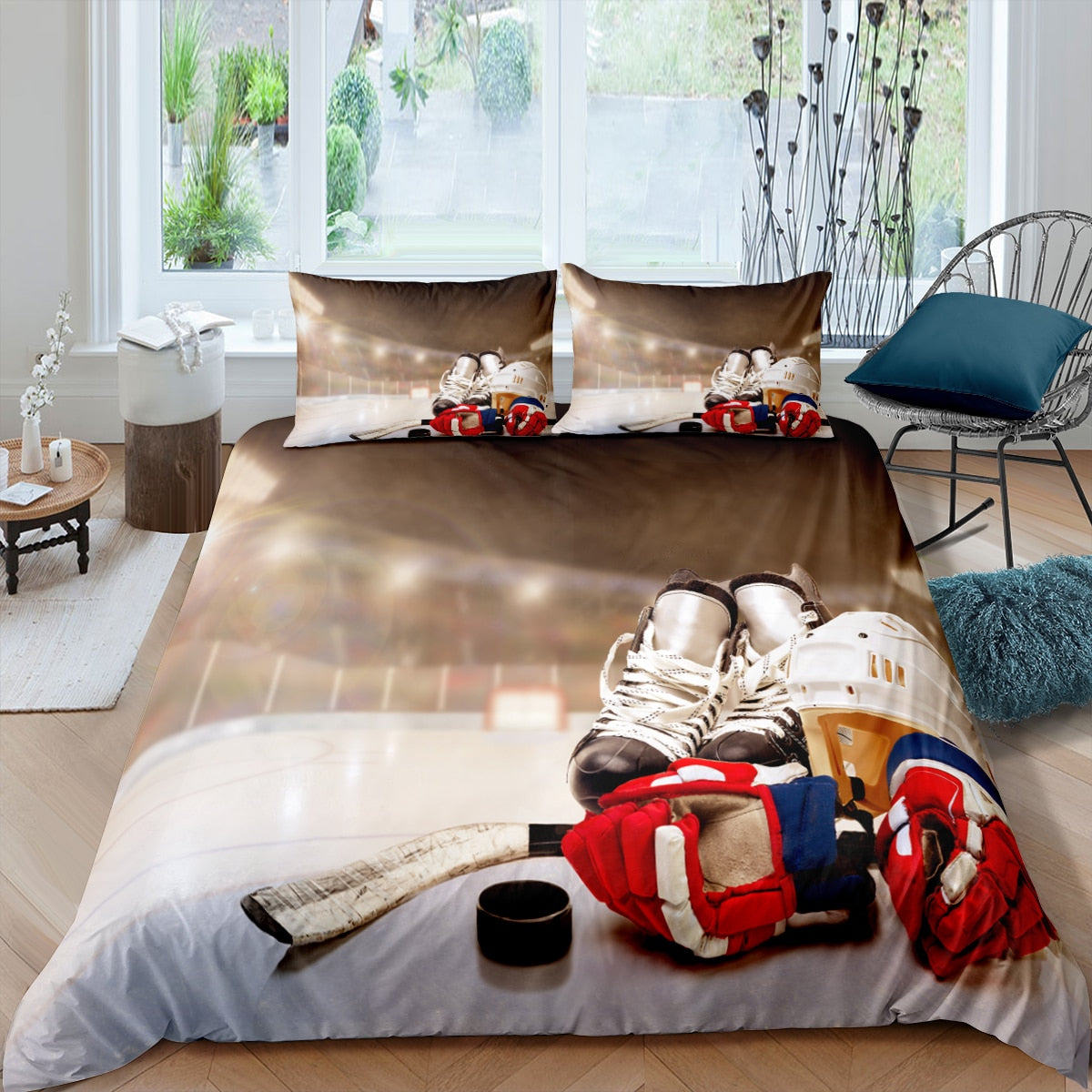 Copripiumino Da Hockey Su Ghiaccio