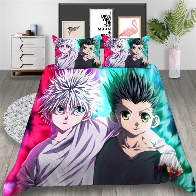 Copripiumino Hunter X Hunter Gon Freecss E Killua Zoldick