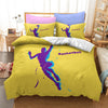 Copripiumino Giallo Basket