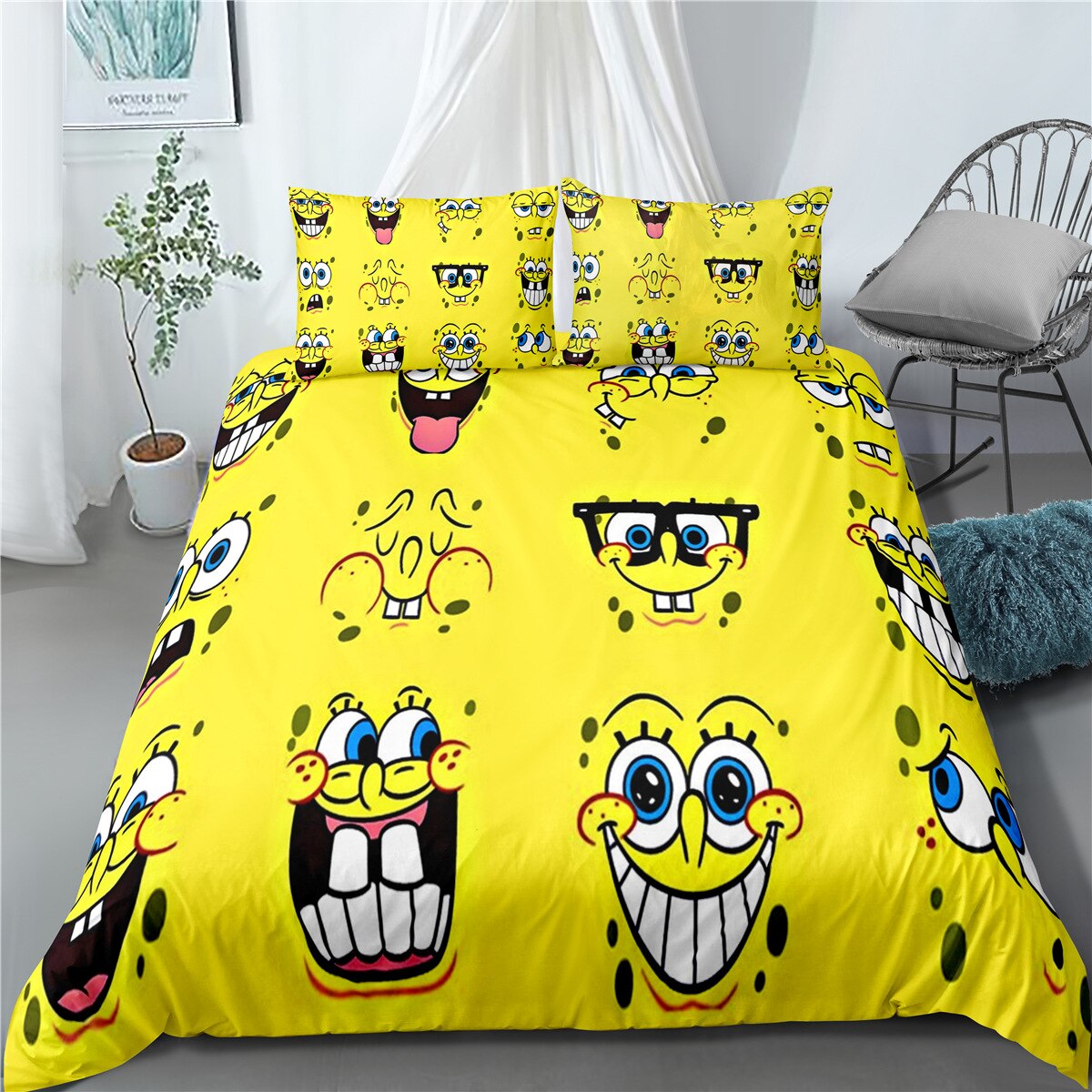 Copripiumino Giallo Spongebob Squarepants