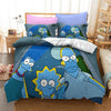 Copripiumino Blu Dei Simpson