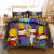 Copripiumino I Simpson Sciarpa Rosso