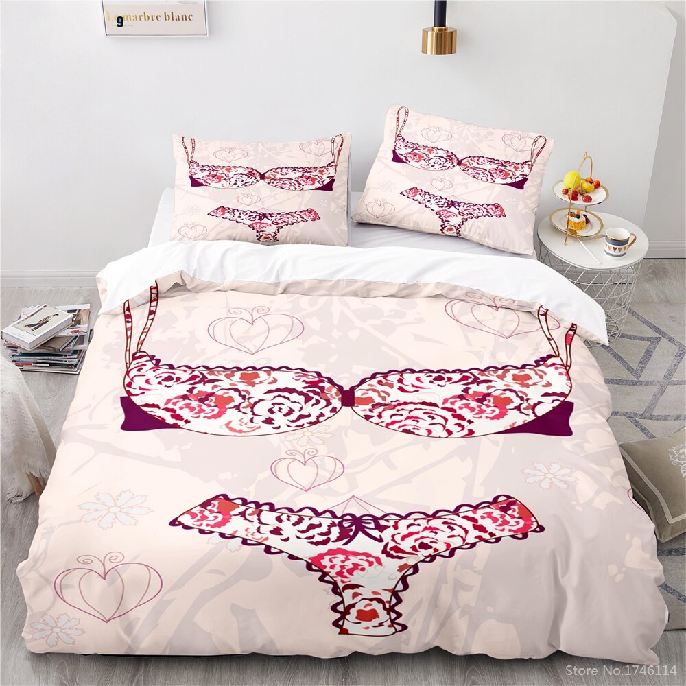 Copripiumino Sexy In Pizzo