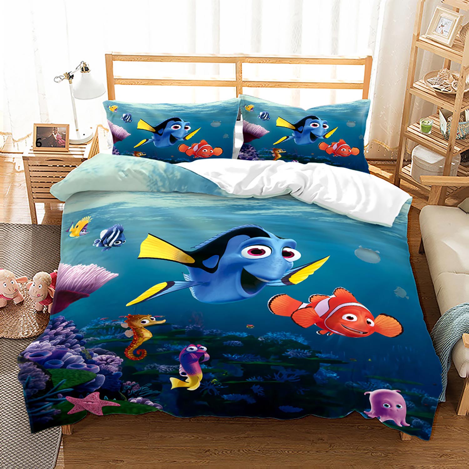 Copripiumino Sailor And Dory And Nemo's Friends