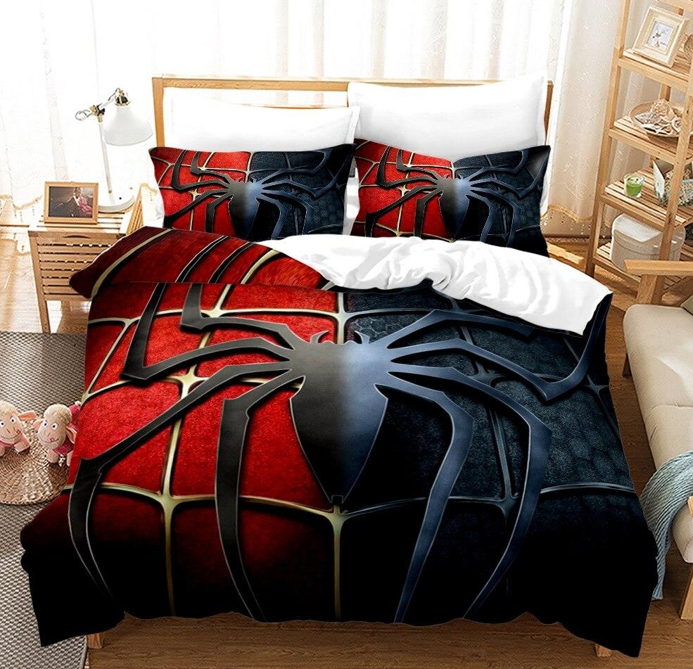 Copripiumino Marvel Spider Man 3 Rosso E Nero