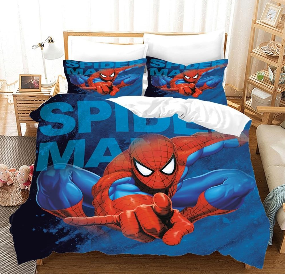 Copripiumino Blu Marvel Spider Man