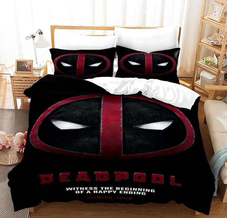 Copripiumino Maschera Deadpool