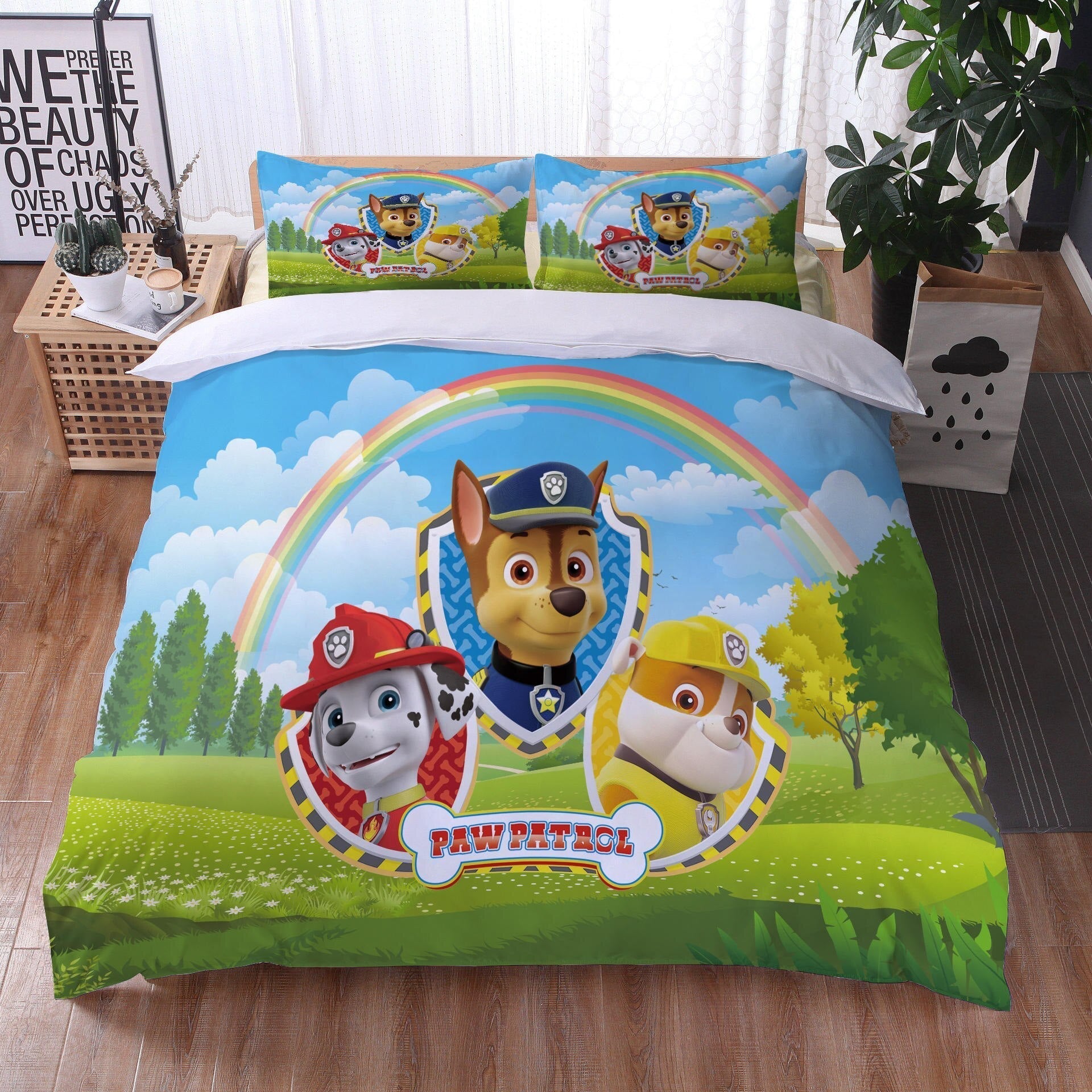 Copripiumino Paw Patrol Chase Ruben E Marcus